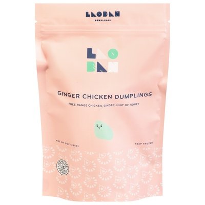Laoban Dumplings Dumplings Ginger Chicken 6/8 OZ [UNFI #2853505] [ebt]