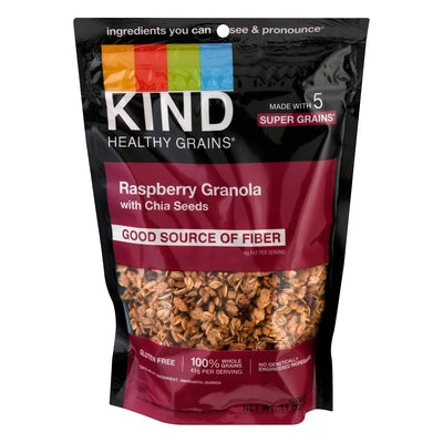 Kind Granola Raspberry With Chia Seeds 6/11 oz [UNFI #1541838 ] [ebt]
