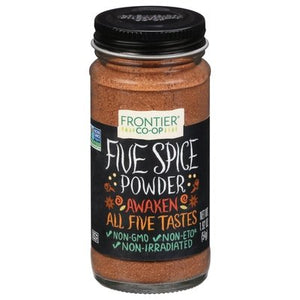 Frontier Nat Prod Co-Op Five Spice Powder Awaken 1/1.92 OZ [UNFI #439620] [ebt]