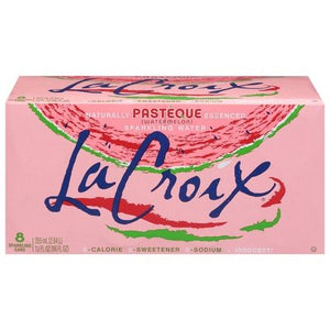 Lacrx Sprklng Wtr Watermelon 3/8/12 OZ [UNFI #2550101] [ebt] T