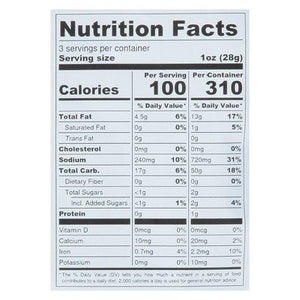 Snacklins Plant Crisps Sea Salt & Vinegar 12/3 OZ [UNFI #2846715] [ebt]