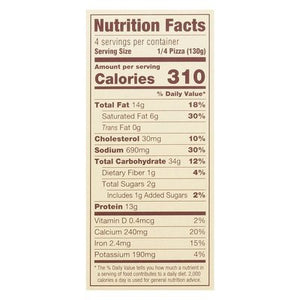 Raos Pizza Brick Oven Crust Uncured Pepperoni 12/18.3 OZ [UNFI #2868198] [ebt]