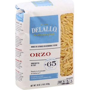 Delallo Orzo 12/16 oz [UNFI #2985075 ] [ebt]