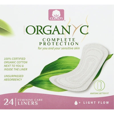 Organyc Liners Light Flow 1/24 CT [UNFI-CARLISLE #0832485] T