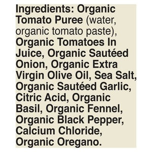 Muir Glen Pasta Sauce Classic Marinara 12/23.5 OZ [UNFI #2907186] [ebt]