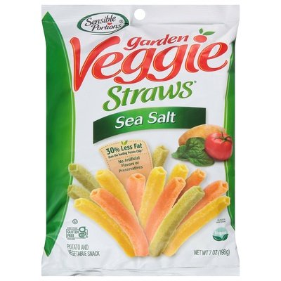 Sensible Portions Potato And Vegetable Snack Sea Salt 6/7 OZ [UNFI #2901403] [ebt]