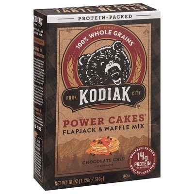 Kodiak Cakes Flapjack & Waffle Mix Chocolate Chip Protein-Packed 6/18 OZ [UNFI #2366540] [ebt]