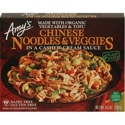 Amys Chinese Noodles & Veggies Og3 Og3 12/9.5 oz [UNFI #1705284 ] [ebt]