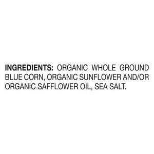 Late July Snacks Tortilla Chips Organic Blue Corn Thin & Crispy 9/10.1 OZ [UNFI #2805208] [ebt]