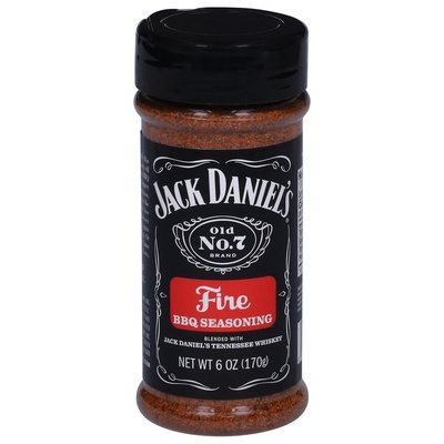 Jack Daniels Seasoning Bbq Fire 6/6 OZ [UNFI #2928562] [ebt]