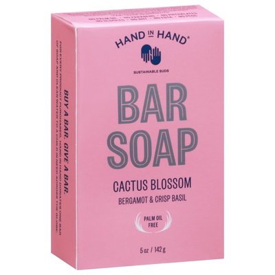Hand In Hand Bar Soap Cactus Blossom 1/5 OZ [UNFI #2396323] T