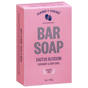 Hand In Hand Bar Soap Cactus Blossom 1/5 OZ [UNFI #2396323] T