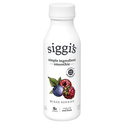 Siggis Drinkable Yogurt Whole-Milk Blueberry Probiotic 9/8 oz [UNFI #2281590 ] [ebt]