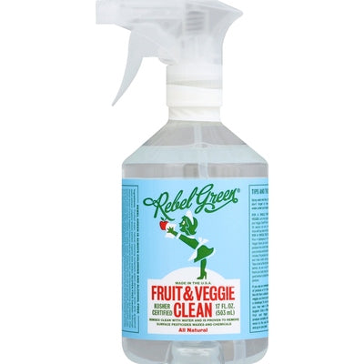 Rebel Green Fruit & Veggie Clean 12/17 OZ [UNFI #1771765] T