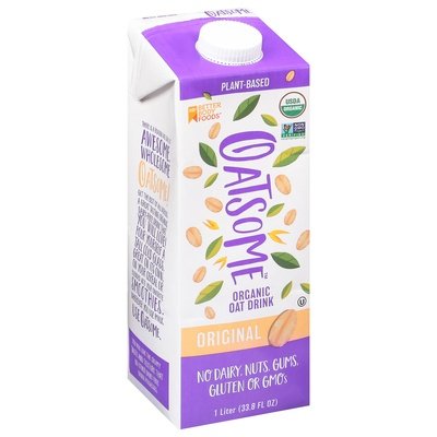 Oatsome Oat Drink Organic Original 6/33.8 OZ [UNFI #2491041] [ebt]
