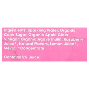 Poppi Prebiotic Soda Raspberry Rose 6/4/12 OZ [UNFI #2941169] [ebt] T