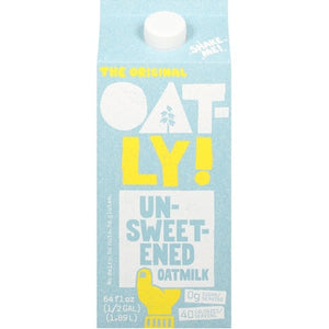 Oatly Oatmilk Un-Sweetened The Original 6/64 oz [UNFI #3053618] T [ebt]