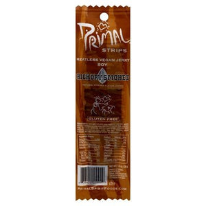 Primal Spirit Foods Vegan Jerky Meatless Soy Hickory Smoked 24/1 OZ [UNFI #267294] [ebt]