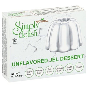 Simply Delish Jel Dessert Unflavored 6/.25 OZ [UNFI #2852051] [ebt]
