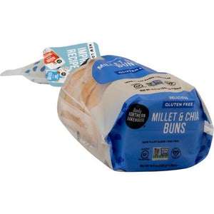 Little Northern Bakehouse Buns Gluten Free Millet & Chia 6/11.3 OZ [UNFI #1810217] [ebt]