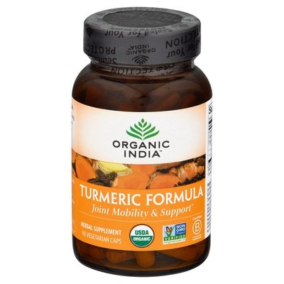 Organic India Turmeric Formula Vegetarian Caps 1/90 VCAP [UNFI #2216497] T