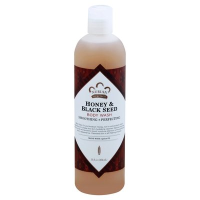 Nubian Heritage Body Wash Honey & Black Seed 1/13 OZ [UNFI #918326] T