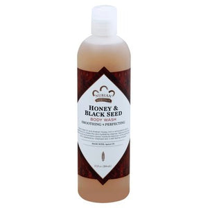 Nubian Heritage Body Wash Honey & Black Seed 1/13 OZ [UNFI #918326] T