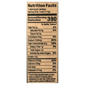 Oceans Halo Big Bowl Of Noodles Organic Vegan Beef 6/4.02 OZ [UNFI #2471068] [ebt]