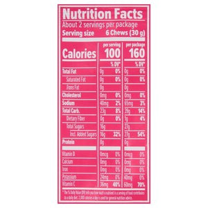 Honey Stinger Energy Chews Fruit Smoothie 12/1.8 OZ [UNFI #1573625] [ebt] T