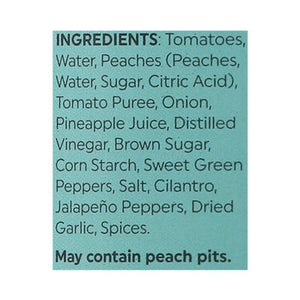 Mrs Renfros Salsa Peach Mild 6/16 OZ [UNFI #796763] [ebt]