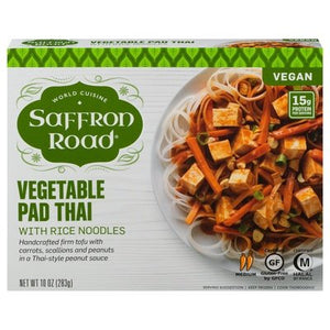 Saffron Road Vegetable Pad Thai Vegan 8/10 OZ [UNFI #1634963] [ebt]