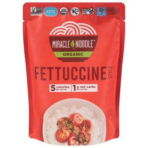 Miracle Noodle Noodle Organic Fettuccine Style 6/7 OZ [UNFI #2571123] [ebt]