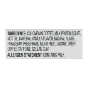 Kitu Coffee Beverage Vanilla Sweet & Creamy 12/12 OZ [UNFI #2379592] [ebt]