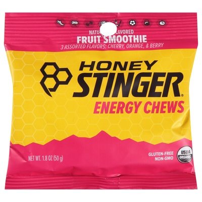 Honey Stinger Energy Chews Fruit Smoothie 12/1.8 OZ [UNFI #1573625] [ebt] T