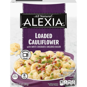 Alexia Loaded Cauliflower With White Cheddar & Uncured Bacon 8/10 oz [UNFI #2315018 ] [ebt]