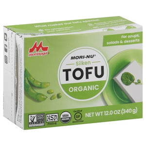 Mori-Nu Tofu Organic Silken 12/10.8 OZ [UNFI #3097268] [ebt]