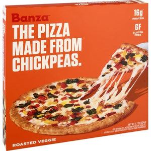 Banza Pizza Roasted Veggie Made From Chickpeas 8/11.7 oz [UNFI #2645901 ] [ebt]