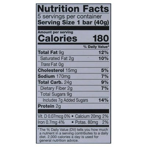 Pamelas Oat Bars Soft & Chewy Cranberry Almonds 6/5/1.41OZ [UNFI #414219] [ebt]