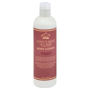 Nubian Heritage Body Lotion Goats Milk & Chai 1/13 OZ [UNFI #1074525] T