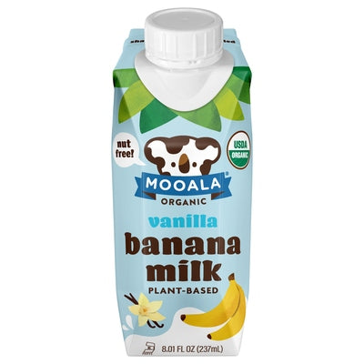Mooala Banana Milk Vanilla Plant-Based 12/8.01 OZ [UNFI #3032000] [ebt]