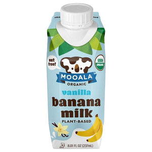 Mooala Banana Milk Vanilla Plant-Based 12/8.01 OZ [UNFI #3032000] [ebt]