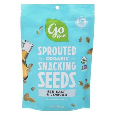 Go Raw Snacking Seeds Organic Sprouted Sea Salt & Vinegar 10/4 OZ [UNFI #2388171] [ebt]