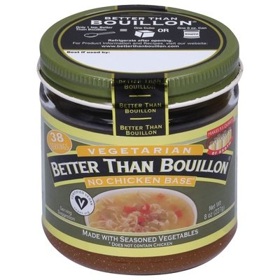 Better Than Bouillon No Chicken Base Vegetarian 6/8 OZ [UNFI #766295] [ebt]