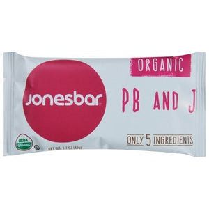 Jonesbar Protein Bars Organic Pb And J 12/1.7 OZ [UNFI #2731024] [ebt]