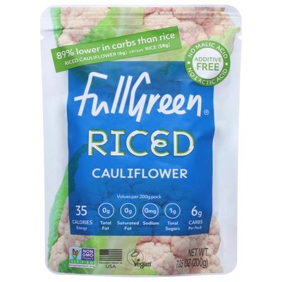 Fullgreen Cauliflower Riced 6/7.05 OZ [UNFI #2516540] [ebt]