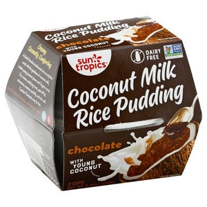 Sun Tropics Rice Pudding Coconut Milk Chocolate 6/8.46 OZ [UNFI #2199115] [ebt]