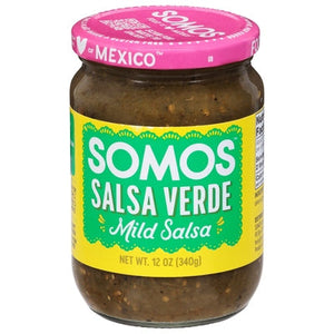 Somos Salsa Verde Jalapeno Pepper Mild 6/12 oz [UNFI #2836153 ] [ebt]