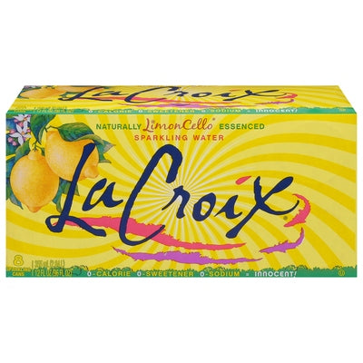 Lacrx Sprklng Wtr Limoncello 3/8/12 OZ [UNFI #2550085] [ebt] T
