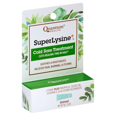 Quantum Health Cold Sore Treatment Superlysine+ Ointment 1/7 GRM [UNFI #586024] T