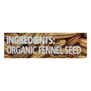 Simply Organic Fennel Seeds 6/1.9 OZ [UNFI #1215011] [ebt]